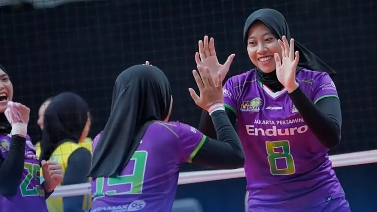 Megawati Hangetri Pertiwi dan kawan-kawan siap berjuang menuju babak Grand Final Proliga 2026.