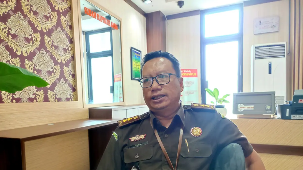 Kepala Seksi Penerangan Hukum (Kasi Penkum) Kejati Jateng, Arfan Triono. IDA FADILAH/JAWA POS RADAR SEMARANG&nbsp;
