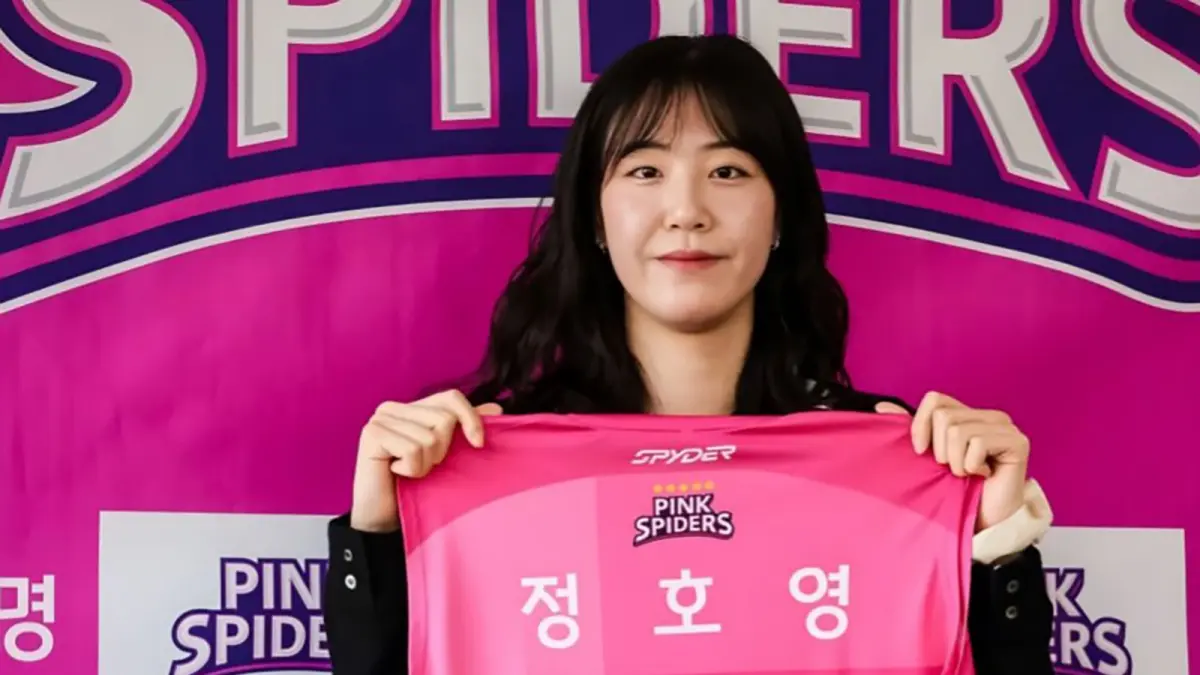 Jung Ho Young menjadi rekrutan pertama klub raksasa Pink Spiders untuk mengarungi musim 2026/2027