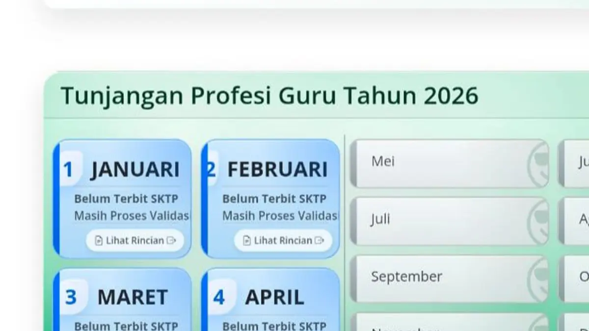 SKTP kini terbit lebih cepat di 2026, namun pencairan TPG masih sama. Ini alasan lengkap sesuai mekanisme keuangan dan alur resmi pemerintah.
