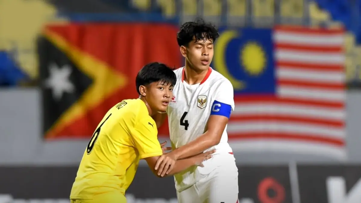 Timnas Indonesia U-17 takluk dari Malaysia dengan skor 0-1 di laga Grup Piala AFF U-17 2026.