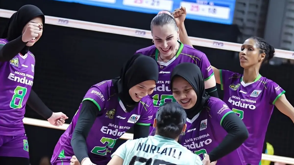 Jakarta Pertamina Enduro akan menghadapi Gresik Phonska Plus di babak Grand Final Proliga 2026.