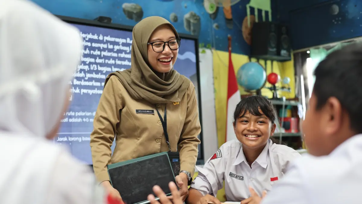 Semangat Kartini di Kelas, Ayu Sulap Numerasi dengan Gamifikasi Lewat Rumah Monster