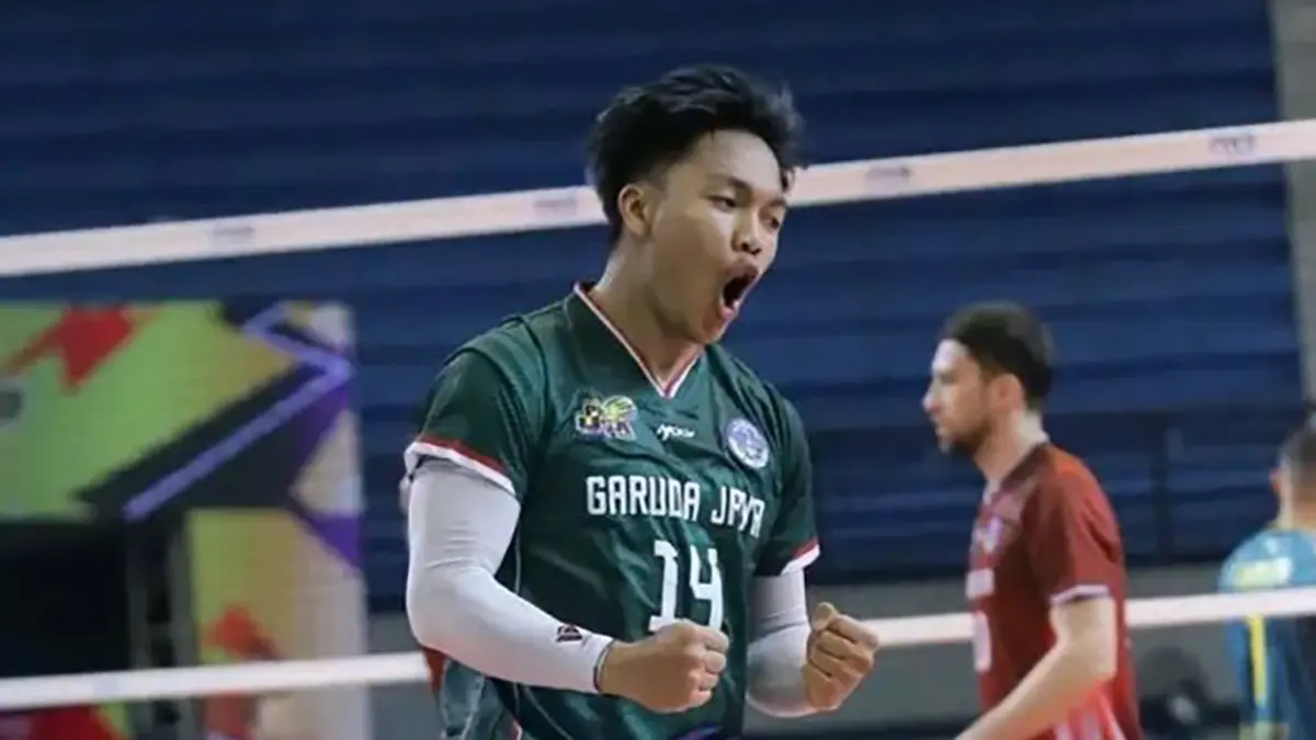 Jakarta Garuda Jaya berhasil mengalahkan Surabaya Samator lewat drama lima set dengan skor 3-2 (25-23, 22-25, 19-25, 25-22, 15-13).