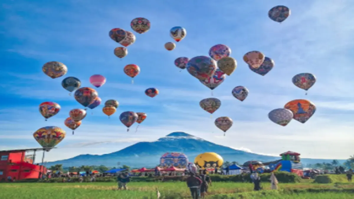 Dokumentasi Festival Balon Udara Wonosobo 