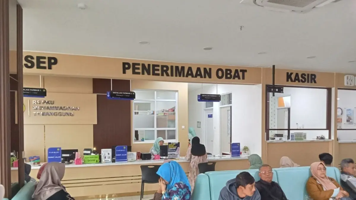 Warga Temanggung mengakses layanan kesehatan dengan gratis menggunakan JKN. (&nbsp;IST/JAWA POS RADAR SEMARANG)