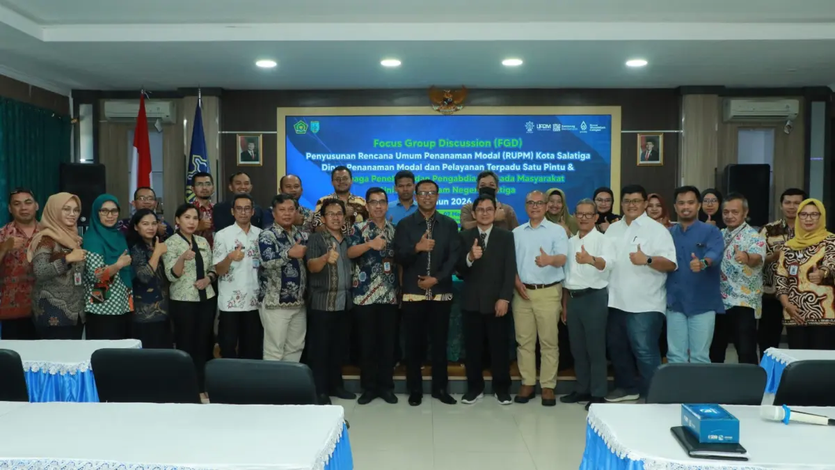 Peserta kegiatan pembahasan arah investasi kota di UIN Salatiga