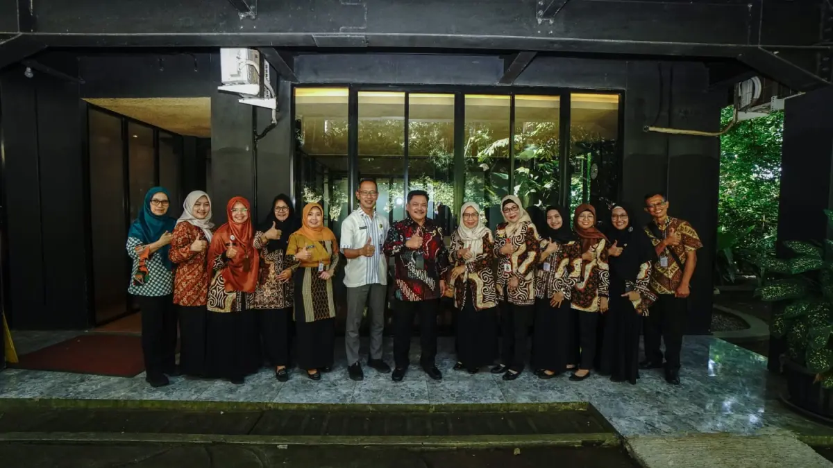 Wali kota Salatiga beserta kepala puskesmas dan KPM se Kota usai memberi arahan
