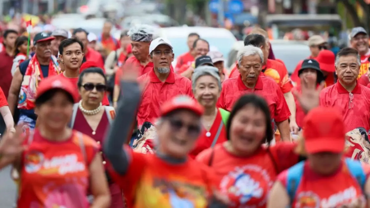 Gelaran Red Dress Run pada ajang Prambanan Mendut Interhash 2026 itu menghadirkan perpaduan unik antara olahraga, budaya, dan pariwisata.