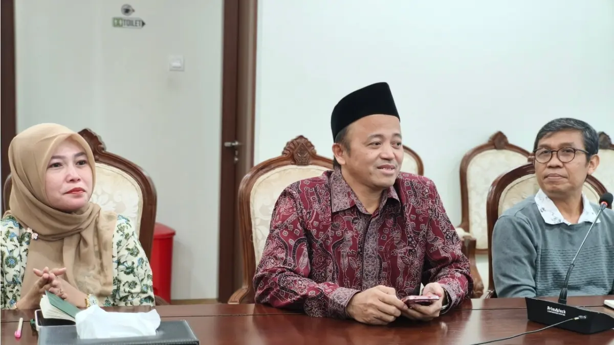 Satgas PPKS UIN Walisongo memberikan keterangan pers soal dugaan pelecehan seksual, Jumat (8/5/2026).