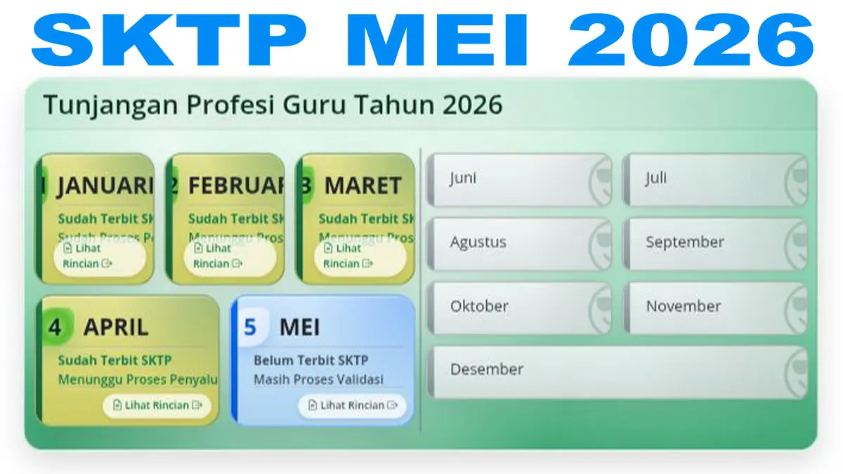 SKTP 2026 Mei Terbit, Peran Dinas di Sistem Baru Penerbitan SKTP Guru Sebagai Pengawas
