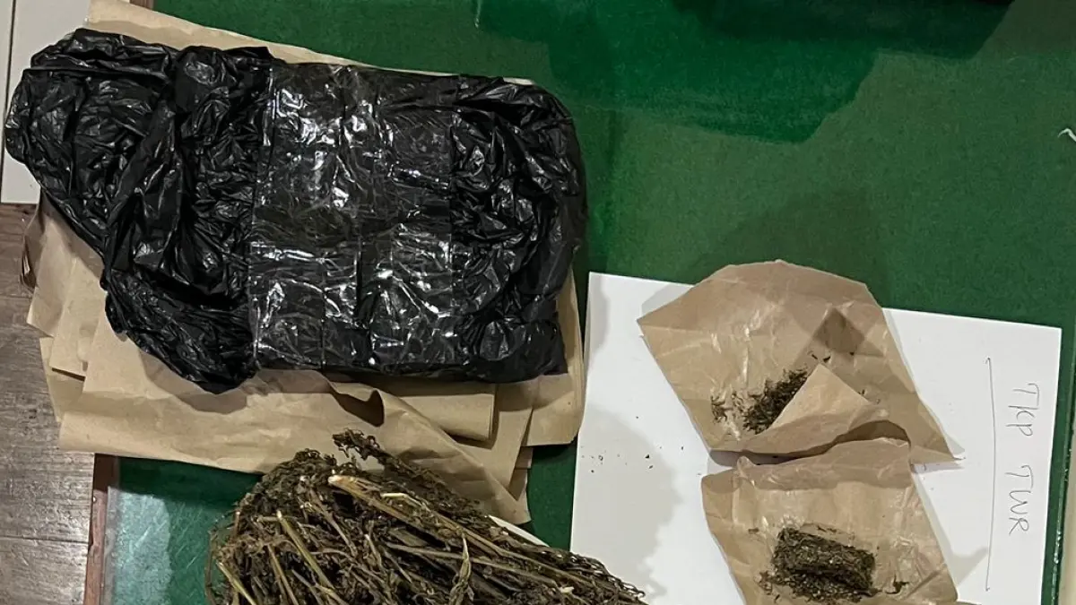 Barang bukti yang diamankan satresnarkoba Polres Salatiga