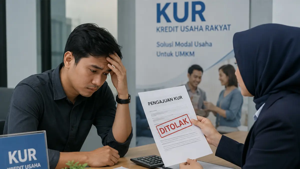 Pengajuan KUR belum disetujui? Simak tanda-tanda pengajuan KUR ditolak, penyebabnya, serta tips agar peluang cair lebih besar. 