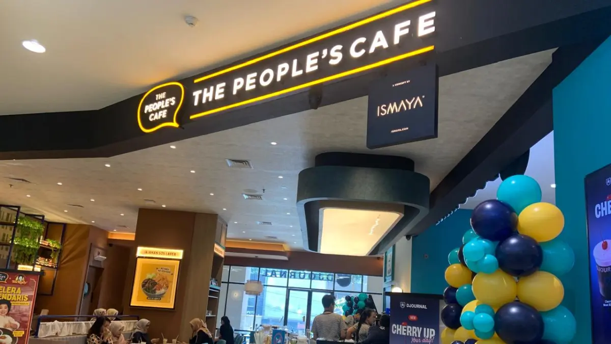 The People’s Cafe di Pollux Mall Paragon Semarang.