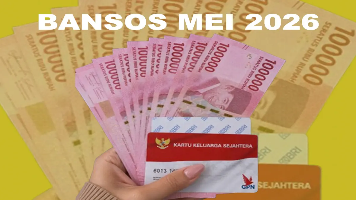 Bansos Mei 2026: Bantuan BPNT Rp600.000 Mulai Cair, Begini Cara Cek Status Penerima
