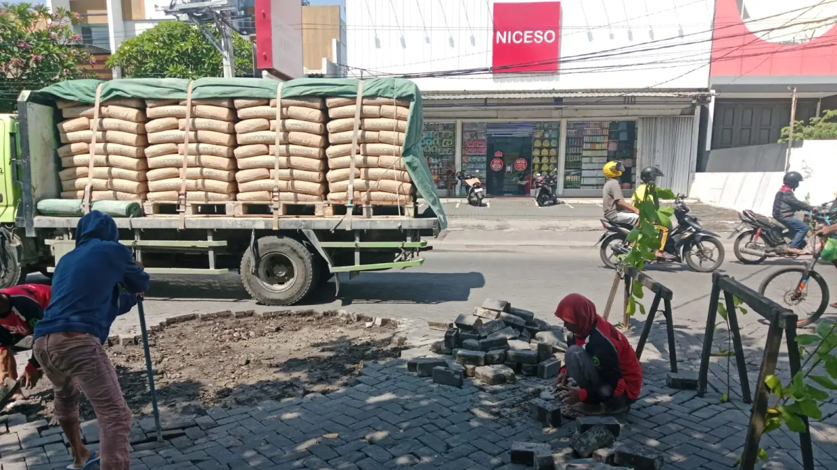 Jalan Citarum Segera Dibeton, Pemkot Semarang Pastikan Penanganan Permanen