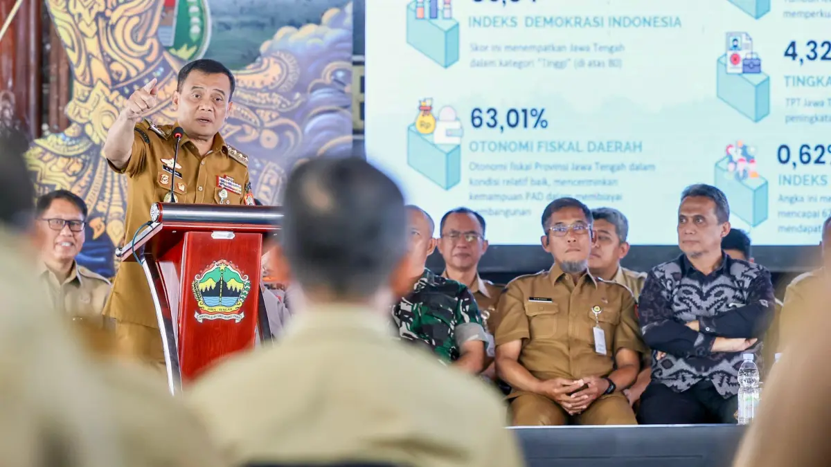  Gubernur Jawa Tengah Ahmad Luthfi mengatakan Rembug Pembangunan digelar untuk menyerap kebutuhan riil dari daerah 