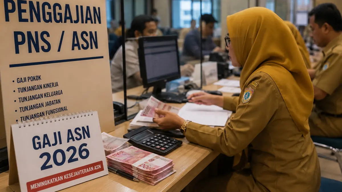 Pemerintah membuka peluang kenaikan gaji ASN dan pensiunan 2026. Berikut fakta terbaru soal Perpres 79 Tahun 2025, kondisi fiskal negara, dan penjelasan resmi Kemenkeu.