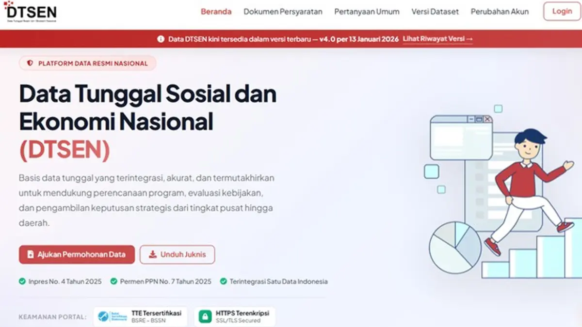 DTSEN 2026 kini menjadi dasar penyaluran bansos pemerintah. Ketahui cara cek data penerima bantuan dan arti desil menggunakan NIK KTP. 