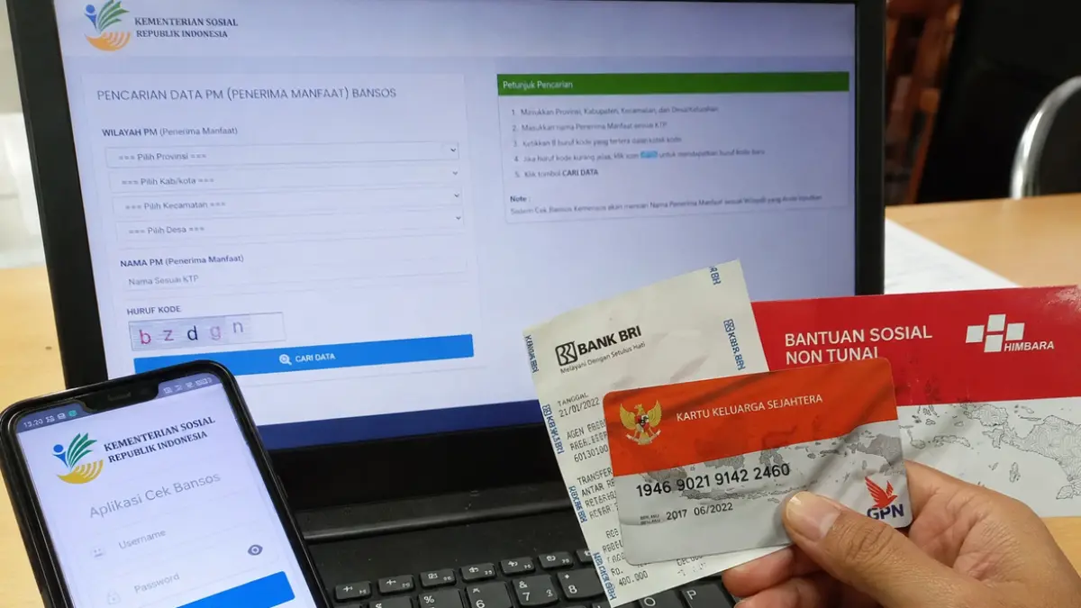 Penyaluran BPNT 2026 kini mengacu pada data DTSEN terbaru. Masyarakat dapat mengecek status bantuan sosial langsung melalui ponsel menggunakan NIK KTP.