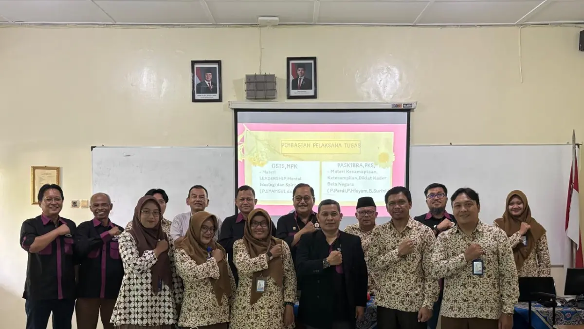DPD IKAL Lemhanas RI Jawa Tengah menggelar rapat koordinasi bersama SMA Kesatrian 1 Semarang, Rabu (20/5/2026), &nbsp;dalam rangka persiapan pelaksanaan Program Sekolah Bela Negara.