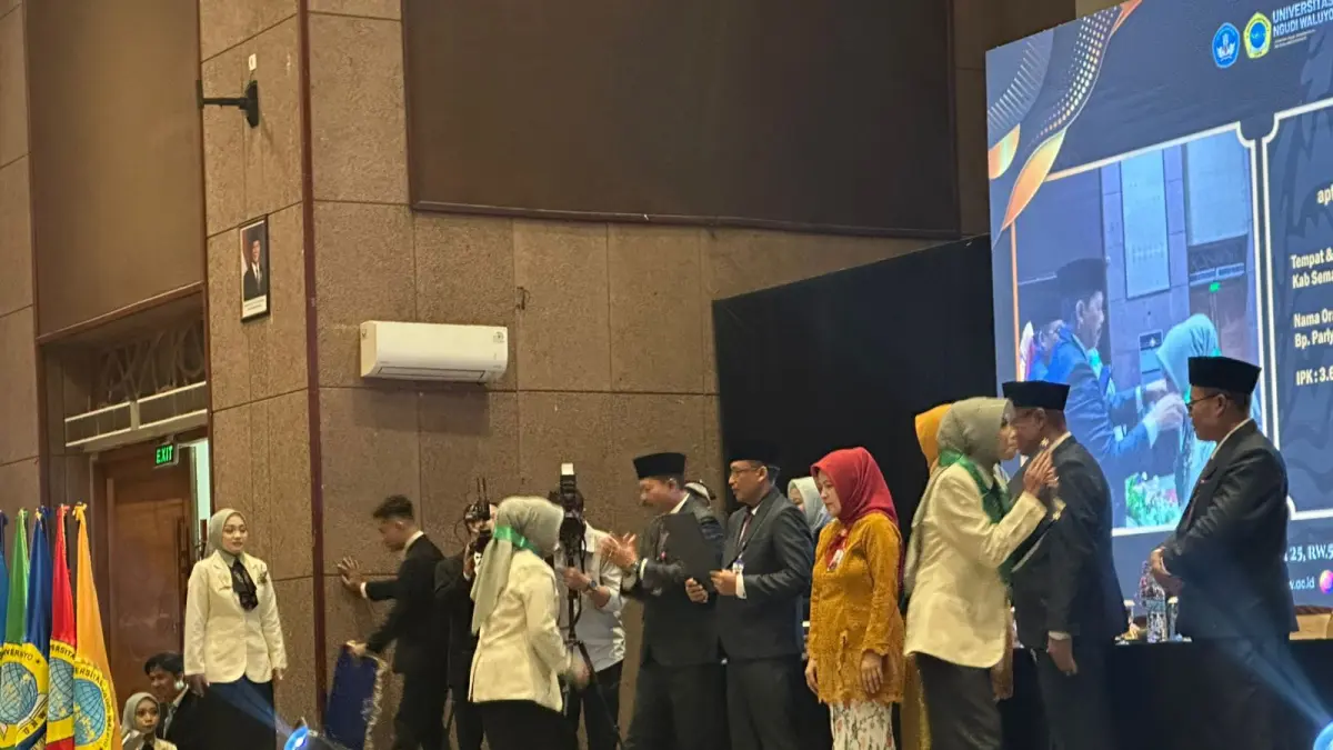 Universitas Ngudi Waluyo gelar Sumpah Profesi dan Pelepasan Lulusan periode Mei 2026 di Hotel Wujil Bergas Kabupaten Semarang.
