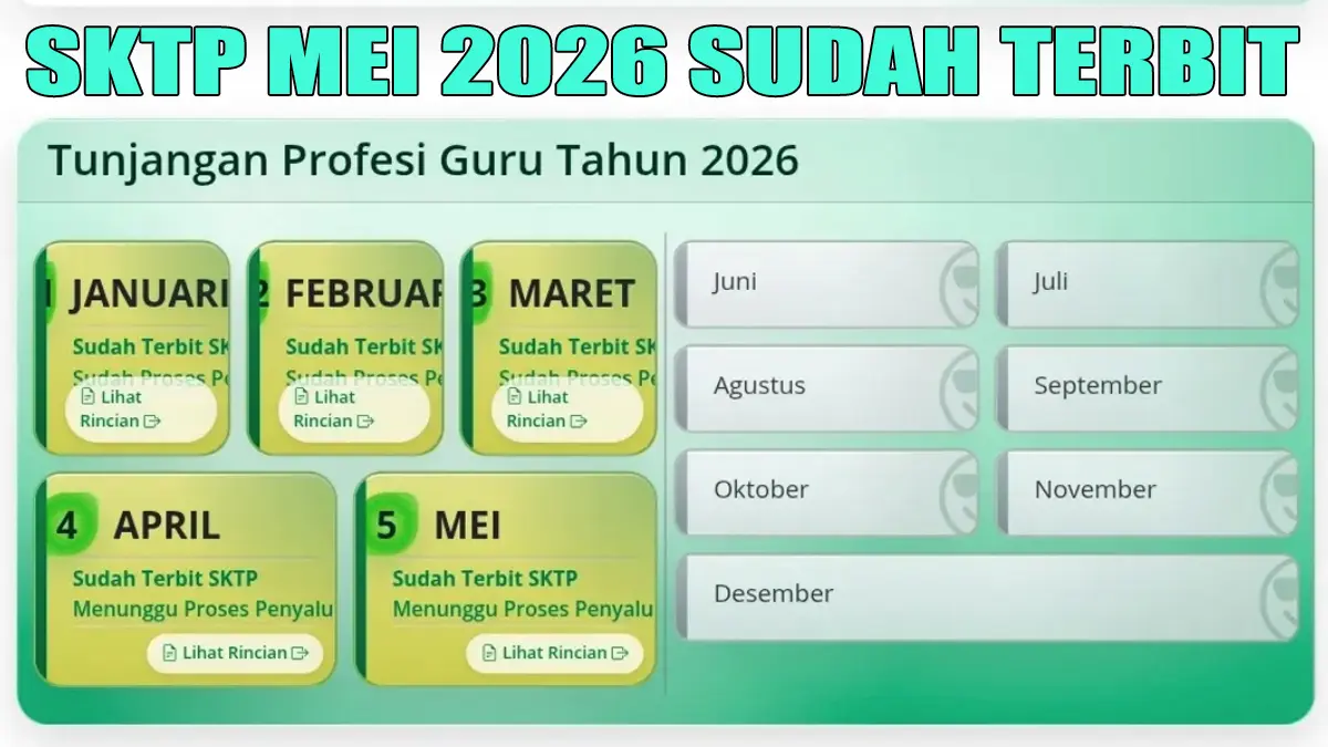 Jadwal Penting SKTP Mei 2026: Hal yang Wajib Guru Persiapkan
