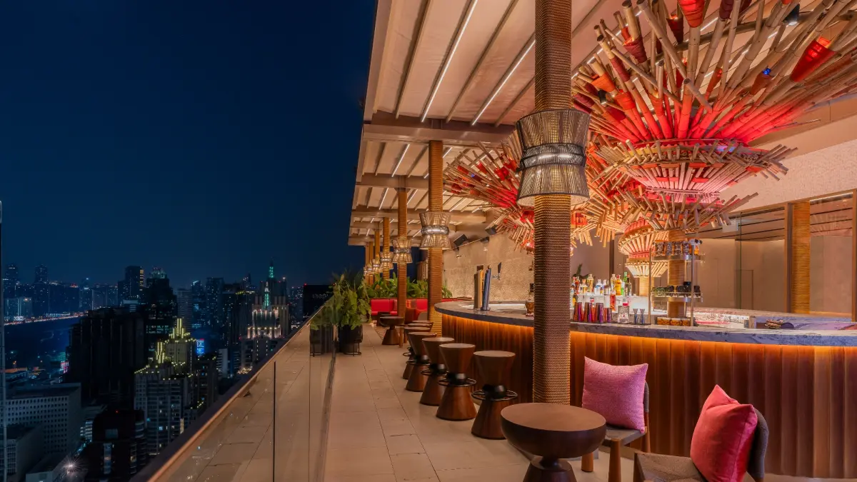 Sato San Rooftop Bar.