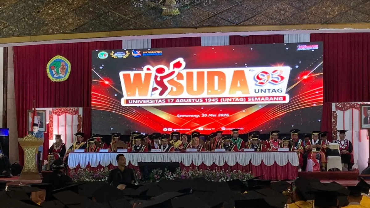 Wisuda ke-93, UNTAG Semarang Luluskan 934 wisudawan.