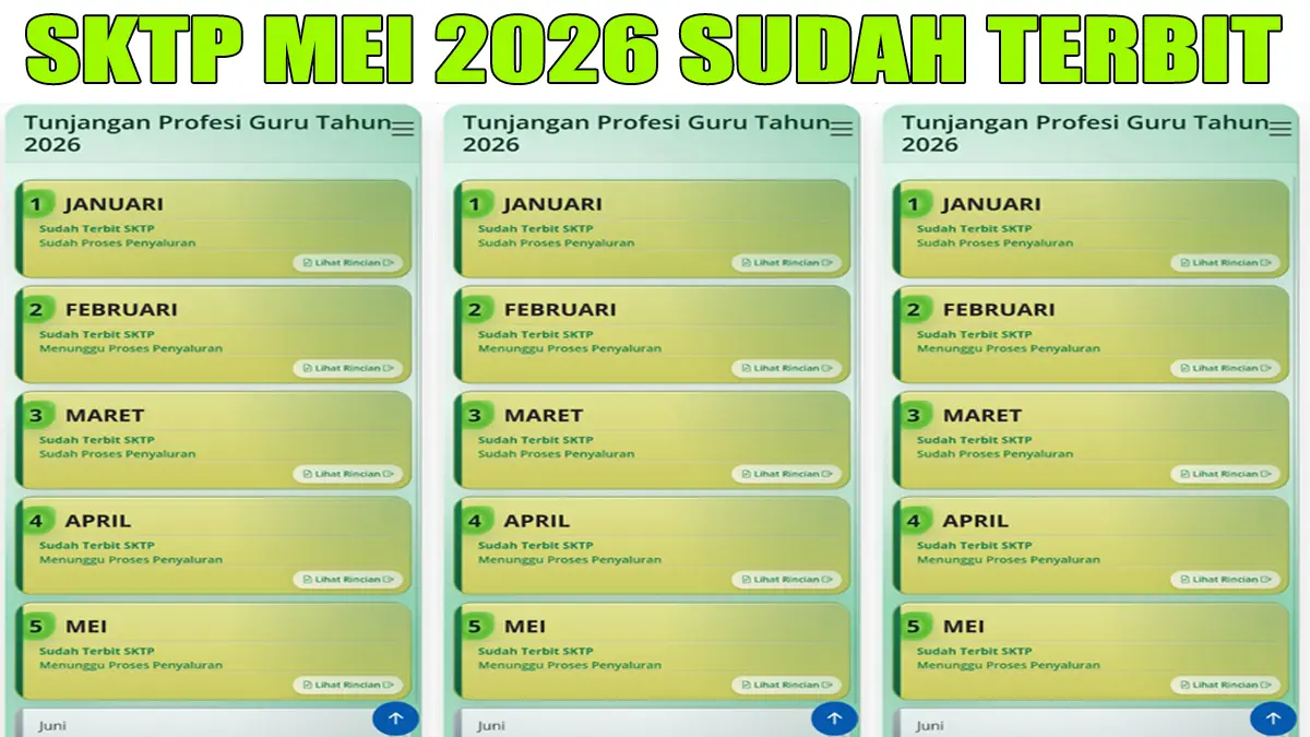 4 Faktor Penyebab SKTP Mei 2026 Guru Belum Terbit Merata
