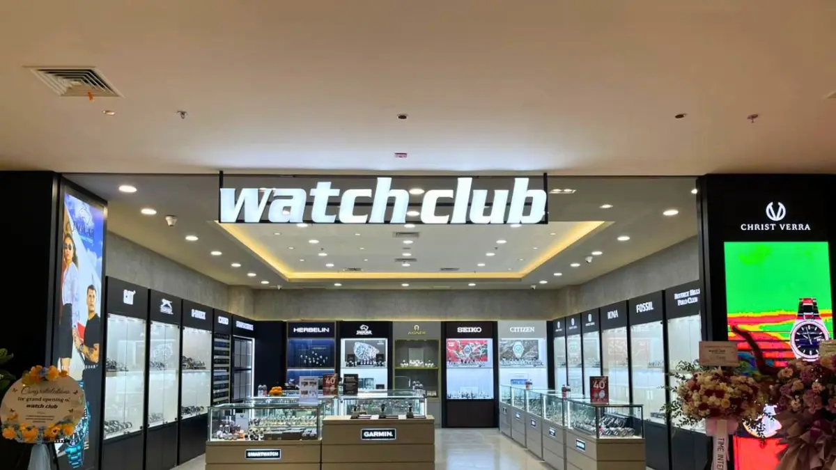 Gerai Watch Club di 23 Semarang Shopping Center.