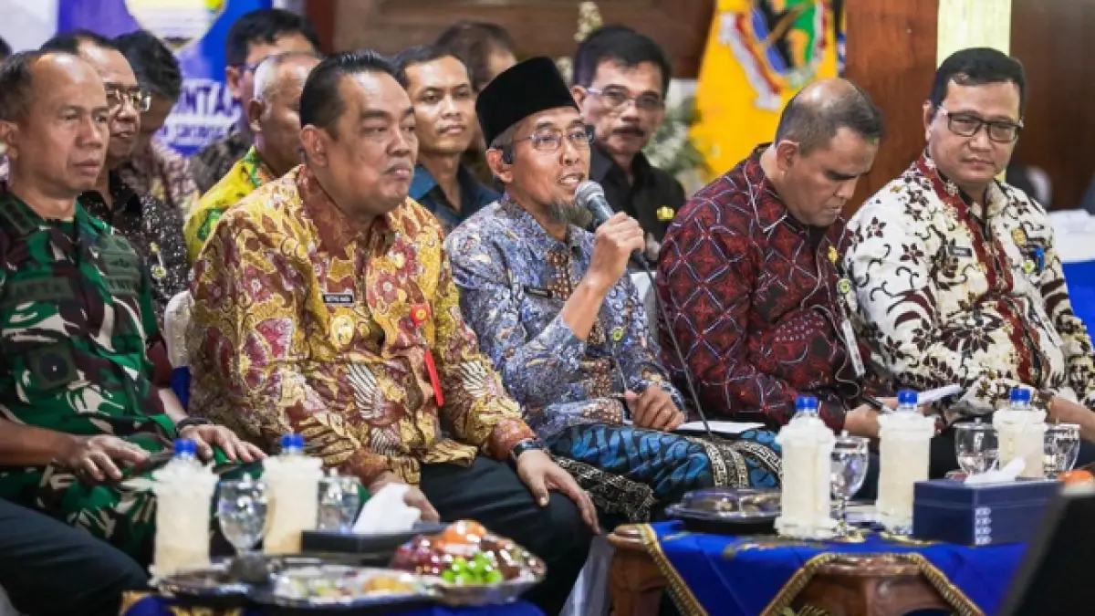 Rembug Pembangunan Provinsi Jawa Tengah 2026 wilayah Kedungsapur di Pendopo Kabupaten Grobogan, Jumat, 29 Mei 2026.