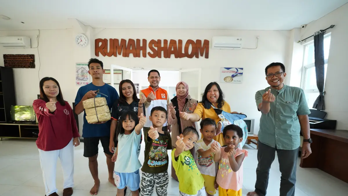  PKS Jateng Kirim Paket Kurban ke Panti Asuhan Katolik Semarang 
