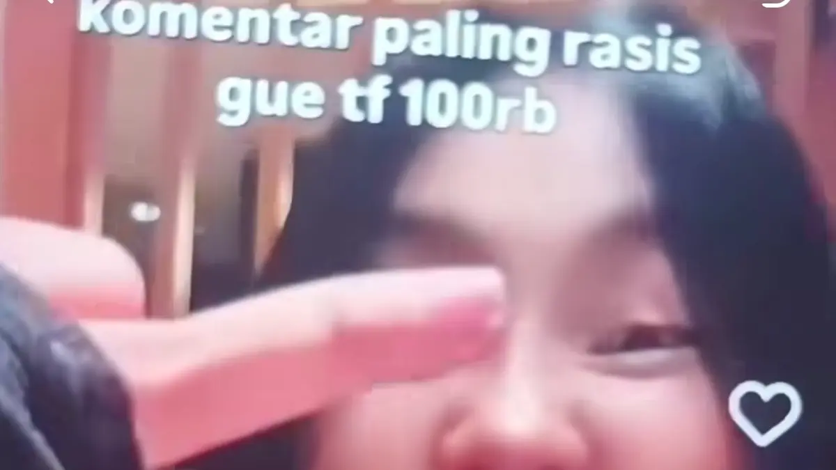Perempuan diduga L yang viral di medsos dalam konten narasi diduga mengandung unsur rasis 