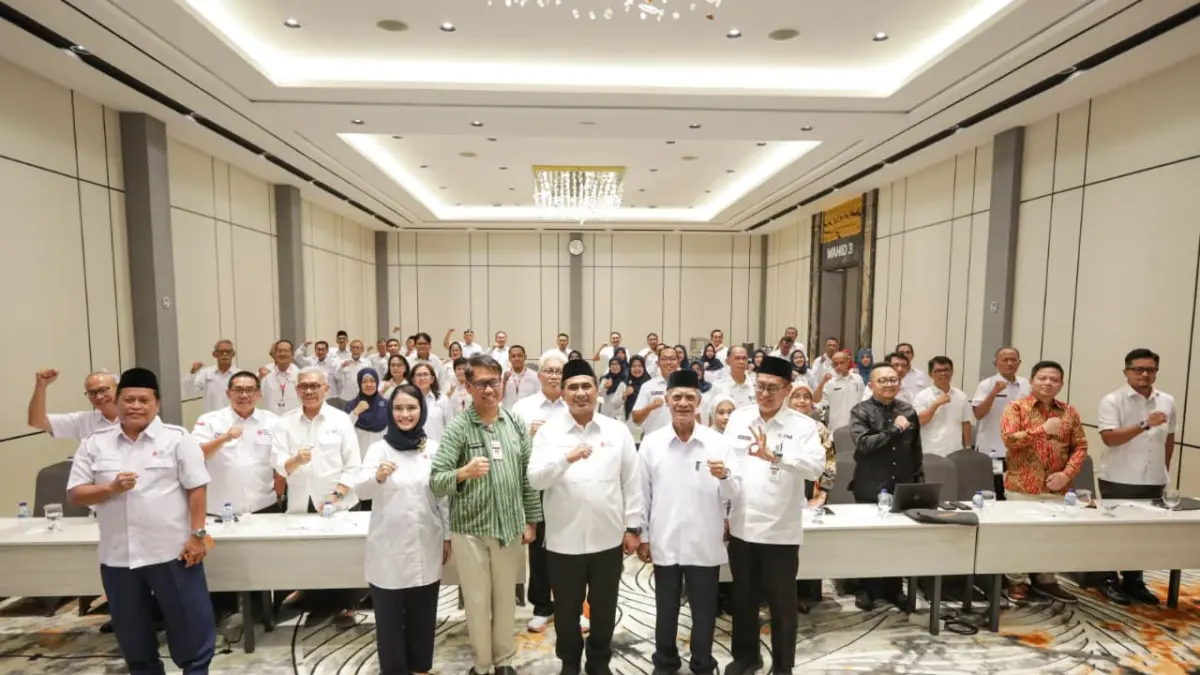 Wakil Gubernur Jawa Tengah Taj Yasin Maemoen hadir dalam Rapat Koordinasi Unit Pengelola Darah PMI se Jawa Tengah, di Hotel Wahid Bandungan, Kamis - Jumat, 4 - 5 Juni 2026. 