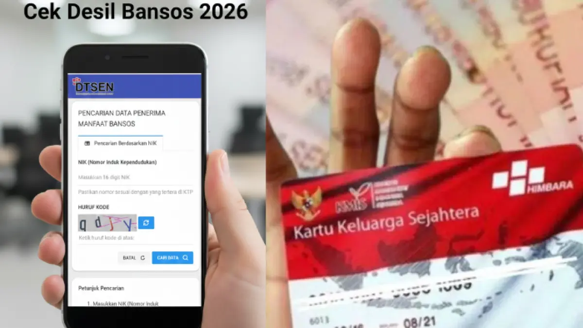 Bantuan sosial PKH dan BPNT Juni 2026 mulai disalurkan. Warga diminta rutin cek data DTSEN untuk memastikan status bansos tetap aktif.