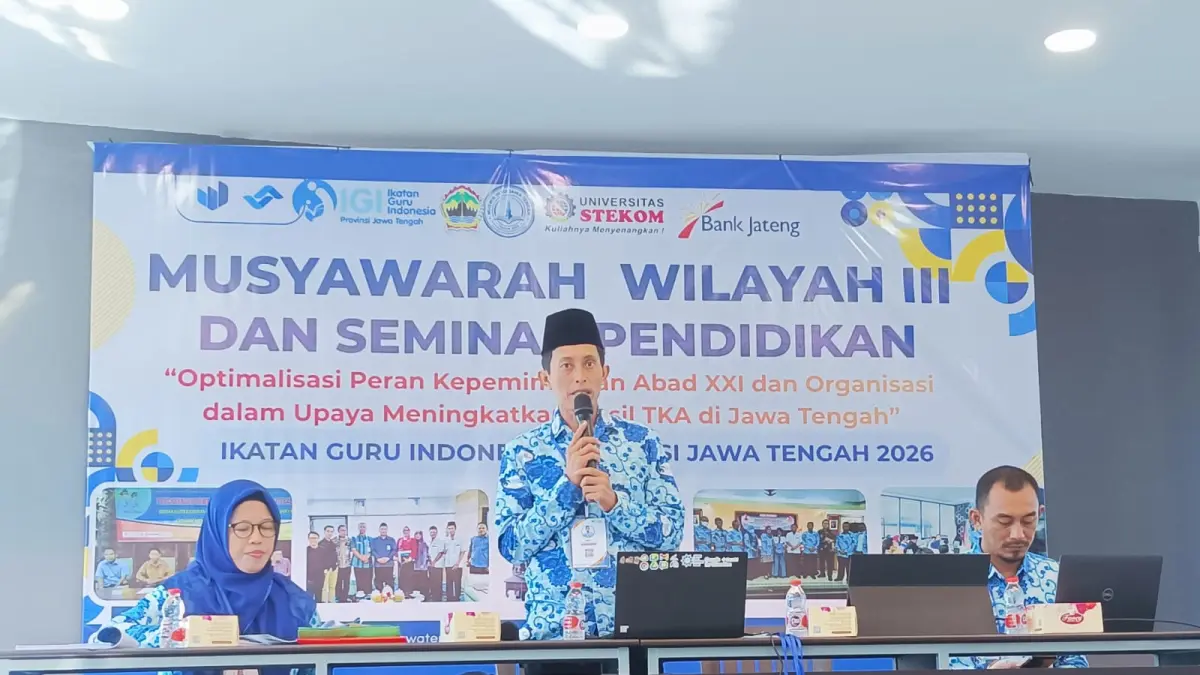 KETUA BARU: Dr Imron S.Pd, M.Pd, terpilih sebagai Ketua IGI Provinsi Jawa Tengah.