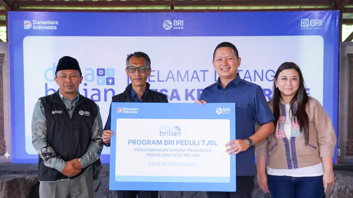  PT Bank Rakyat Indonesia (Persero) Tbk melalui program CSR BRI Peduli terus memperkuat pemberdayaan masyarakat melalui penyediaan sarana publik 