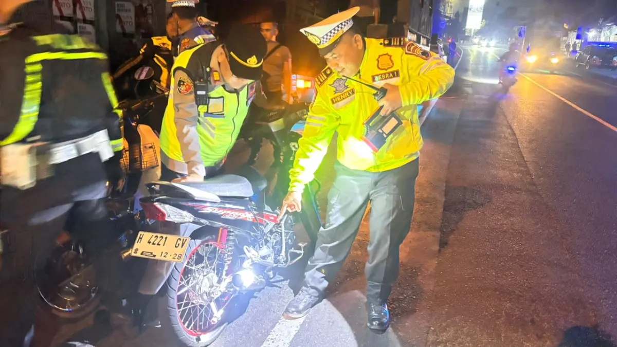 Razia petugas di akhir pekan kemarin
