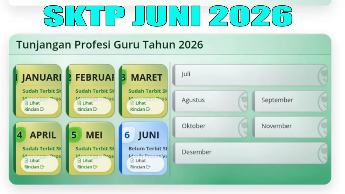 Faktor yang Memperlambat Penerbitan SKTP Juni 2026 Guru
