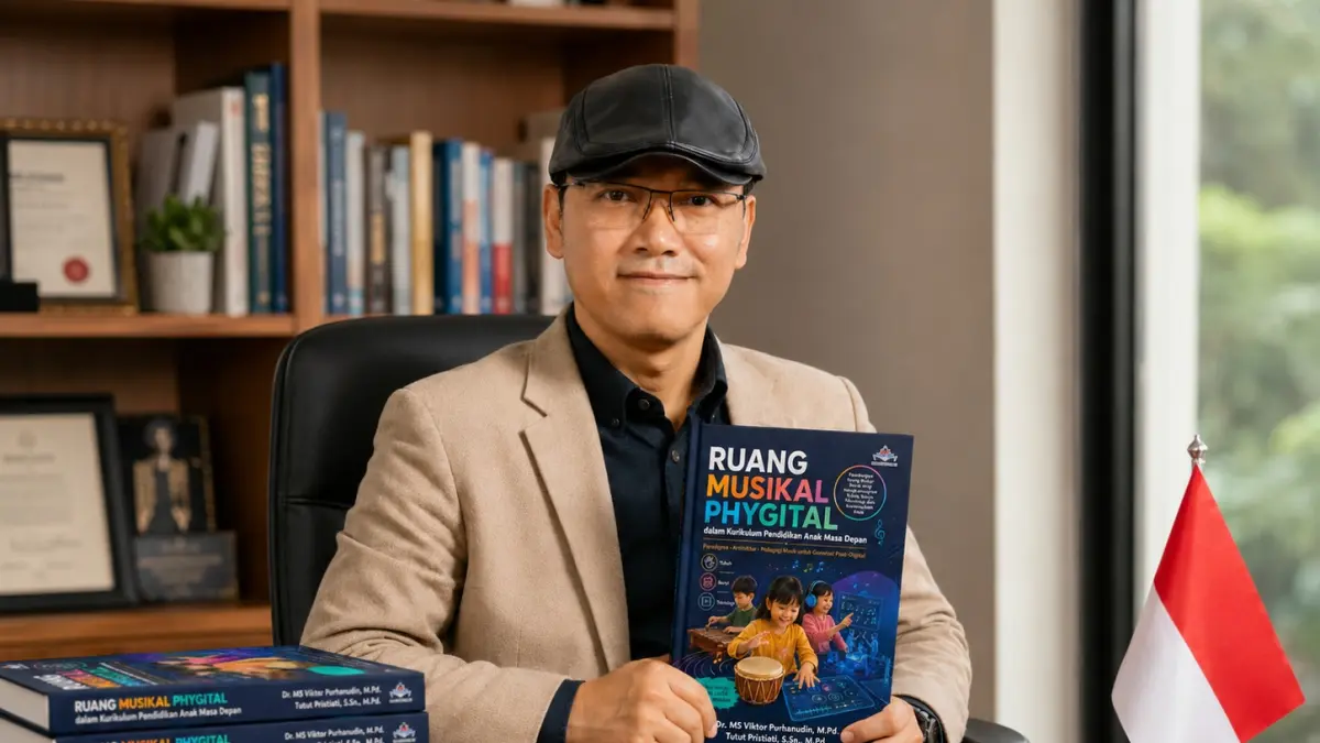 Viktor Purhanuddin dan bukunya