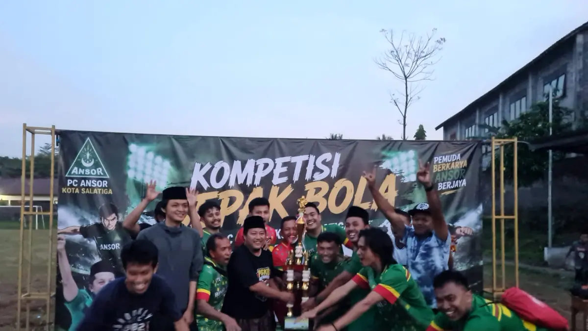 Juara Turnamen GP ansor Salatiga 