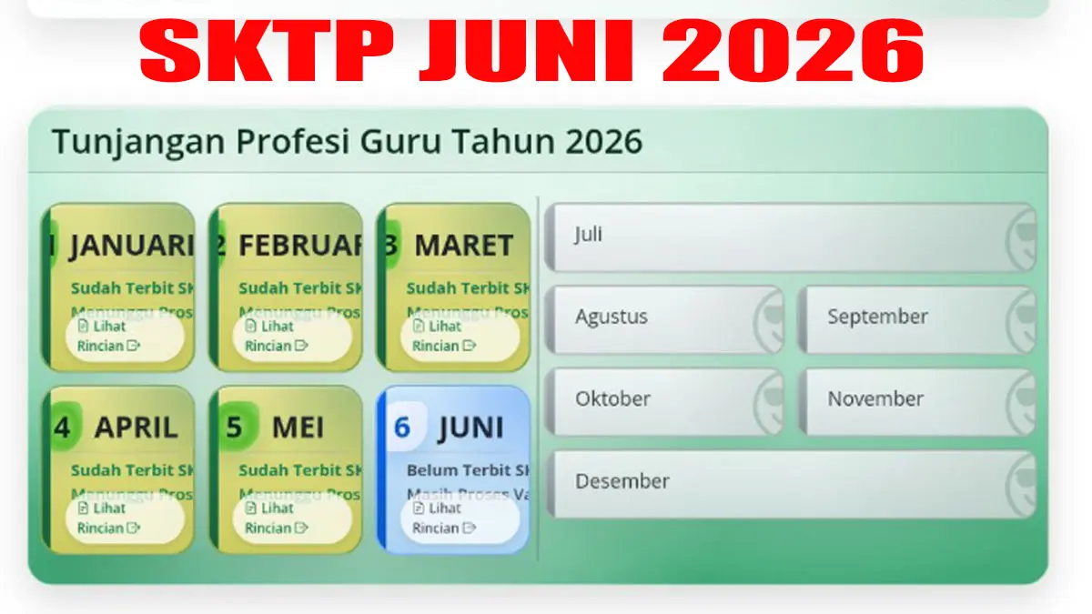 3 Syarat Wajib Agar SKTP Juni 2026 Guru Cepat Terbit
