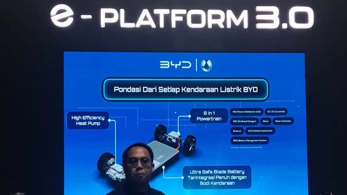 BYD Tech Culture Fest 2026 yang resmi dibuka di Plaza Gajah Mada, kawasan Simpang Lima, Kota Semarang, Rabu (17/6/2026).