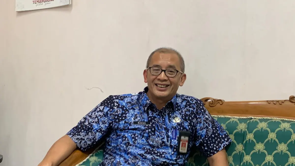 Kepala BPKPAD Kabupaten Temanggung Bagus Pinuntun