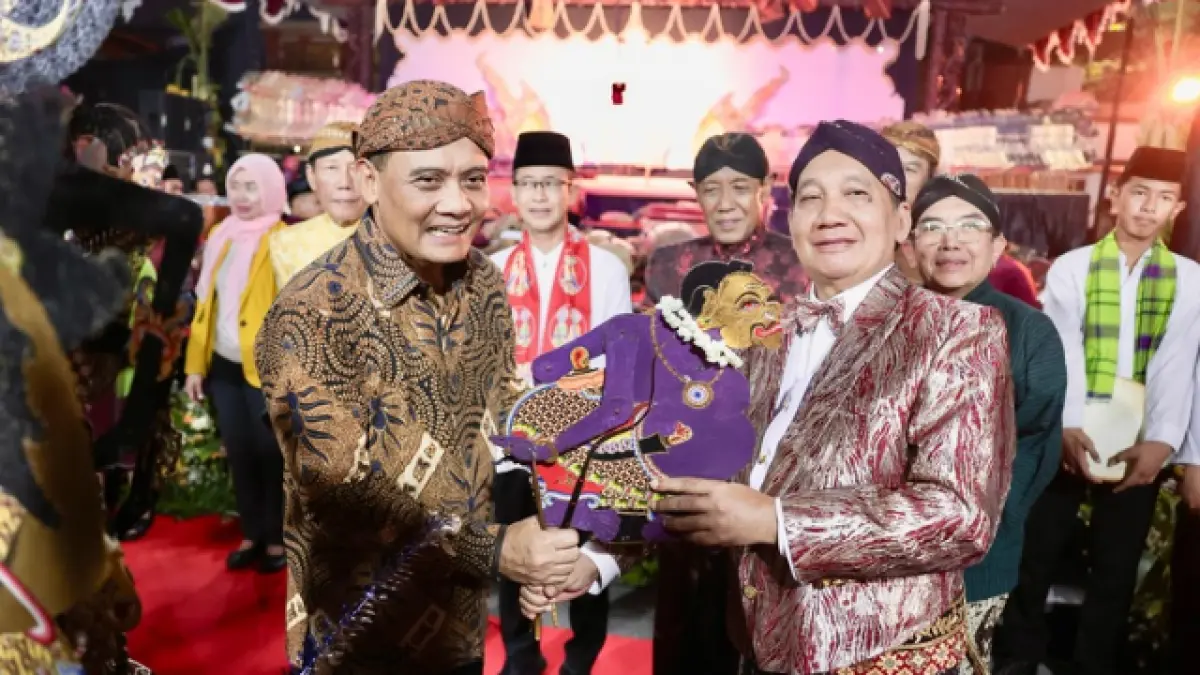 Gubernur Ahmad Luthfi hadir dalam panggung Gebyar Harmoni Budaya di Jakarta
