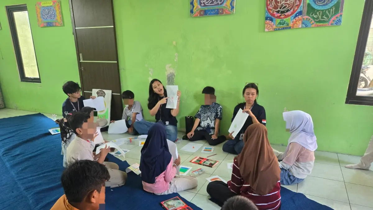 UPTD Perlindungan Perempuan dan Anak Semarang serta empat konselor dari Universitas Katolik Soegijapranata memberikan pendampingan psikologis bagi siswa SDN Kalipancur.