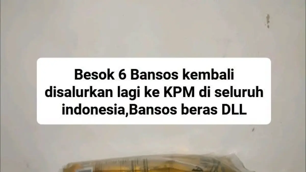 Program bansos beras 10 kg per bulan dilanjutkan hingga 3 bulan ke depan dengan target 33 juta KPM di seluruh Indonesia.