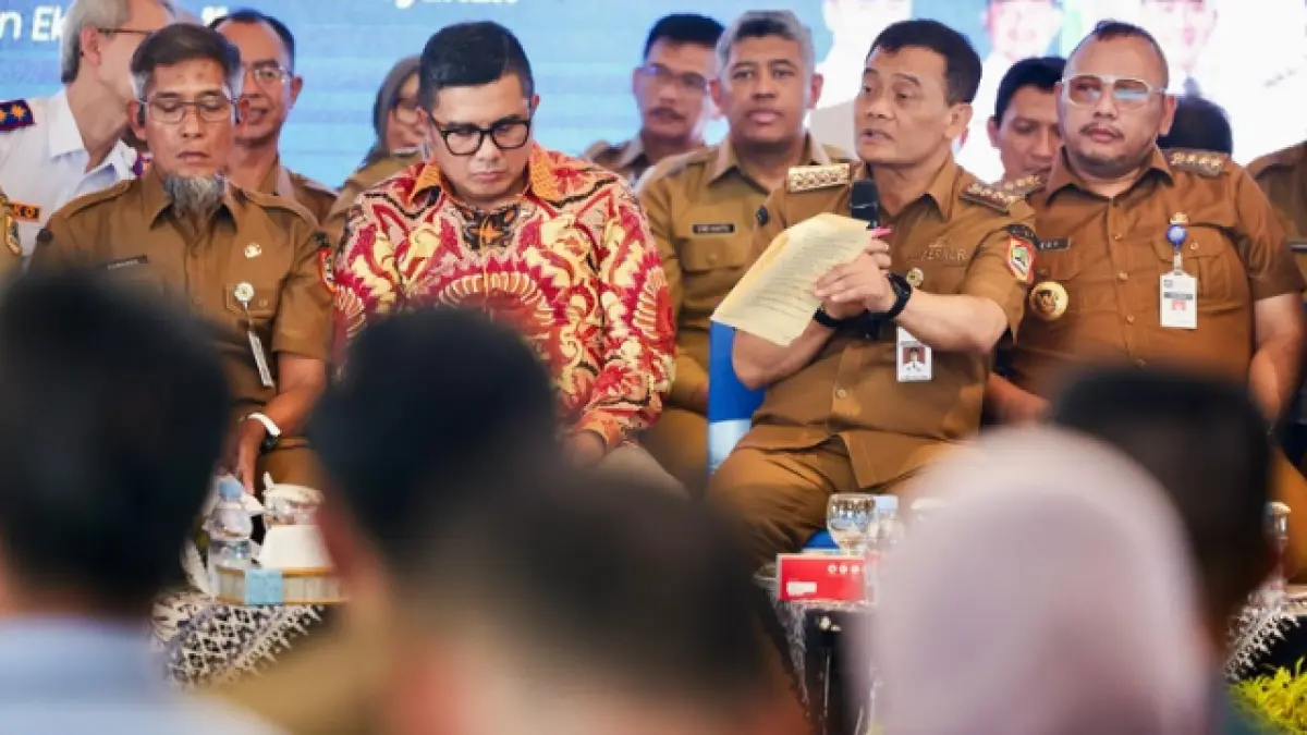  Rembug Pembangunan Provinsi Jawa Tengah Tahun 2026 wilayah Bergasmalang dan Petanglong yang digelar di Pendopo Kota Tegal, Senin (22/6/2026).