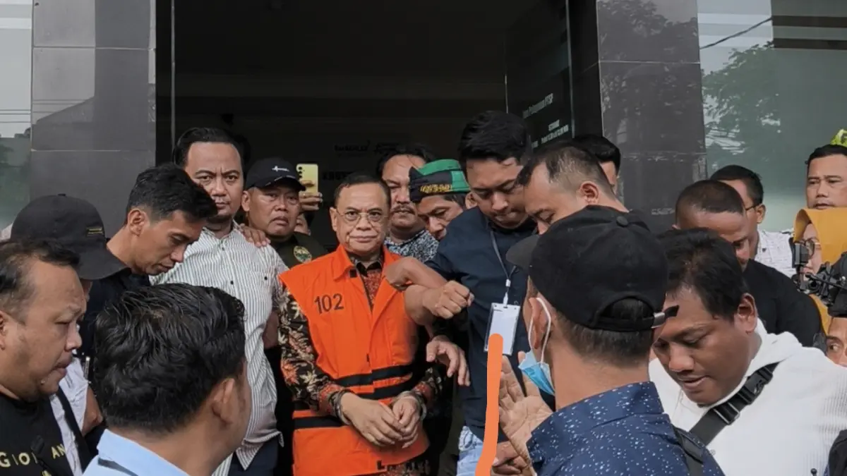 Mantan Bupati Pati nonaktif, Sudewo menjalani sidang di Pengadilan Tipikor Semarang, Rabu (24/6/2026)